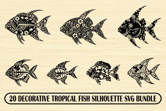 20 Decorative Tropical Fish Bundle
