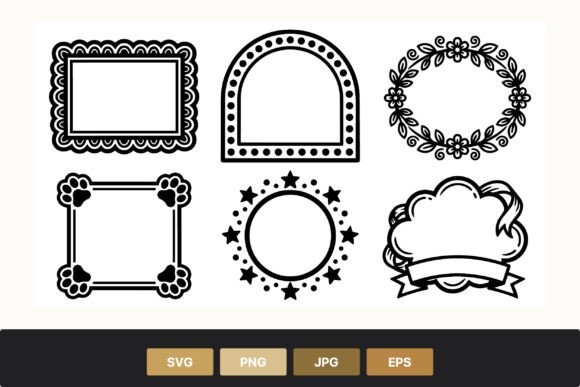 Black & White Decorative Frame Set
