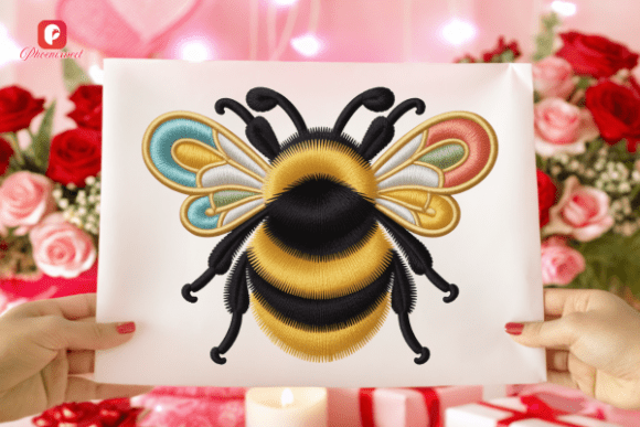 Bring Whimsy to Life with Nature Decorative Cute Bumble Bee PNG Art