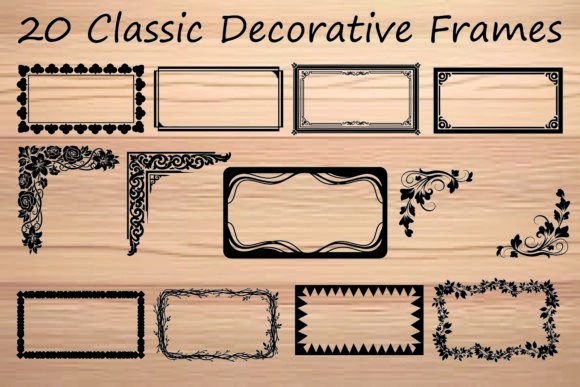 Classic Decorative Frames Bundle Guide