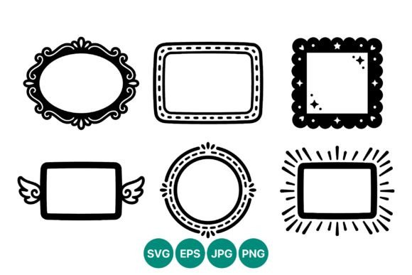 Decorative Black White Frames Vector Set: A Practical Evaluation for Designers