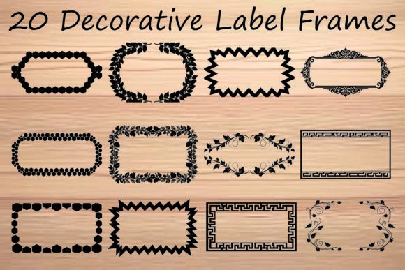 Decorative Label Frames Bundle: A Practical Guide to Elevating Your Designs