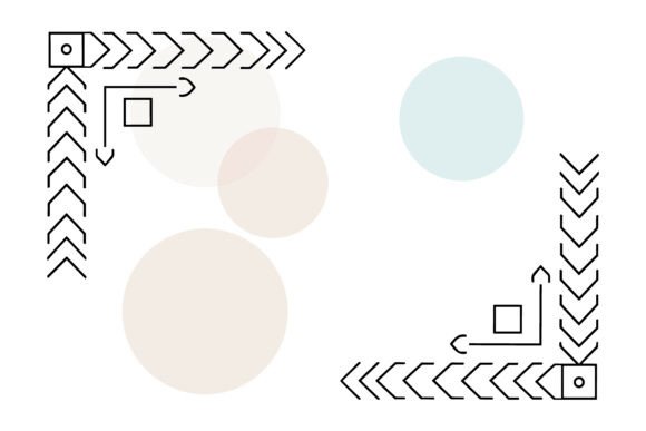 Decorative Vintage Corner Frame Art: Elevating Design with Timeless Vector Elegance