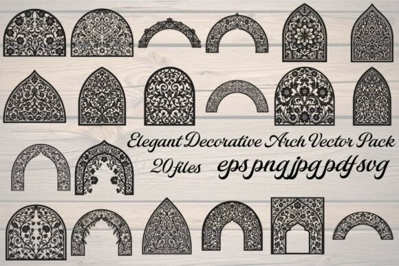 Elegant Decorative Arch Vector Pack: A Complete Guide for Designers and Crafters