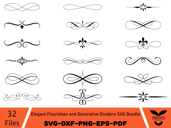 Elegant Flourishes and Decorative Dividers