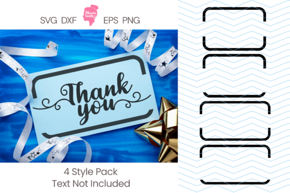 Elevate Your Digital Craftsmanship with the Decorative Frame SVG Bundle 4 Pack A11