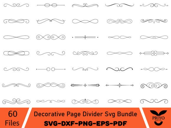 Elevating Digital Design: The Strategic Value of a Decorative Page Divider SVG Bundle