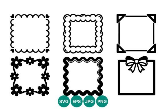 Enhance Your Design Projects with the Decorative Vector Frame Borders Bundle