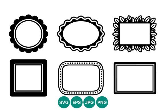 Evaluating the Decorative Frame Shapes Vector Set for Professional Design Workflows