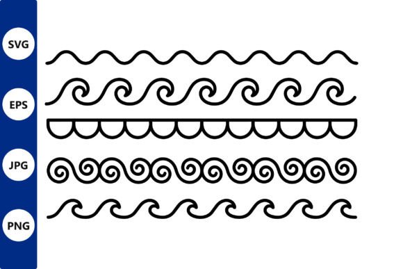 Evaluating the Decorative Wave Borders Set for Professional Design Workflows