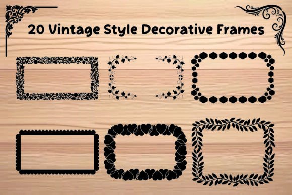 Evaluating the Vintage Style Decorative Frames Bundle for Professional Design Workflows