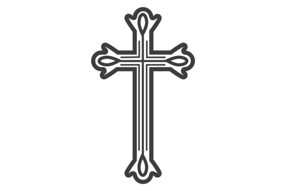 Integrating Sacred Symbolism: The Strategic Value of the Holy Cross Decorative Crucifix Black Linear Element in Modern Design