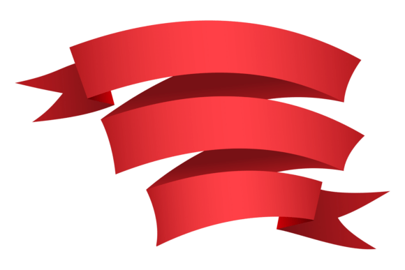 Integrating the Decorative Red Ribbon Banner Template. V into Professional Design Workflows