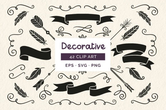 Mastering Visual Elegance with Decorative Clip Art and Vintage Ornaments