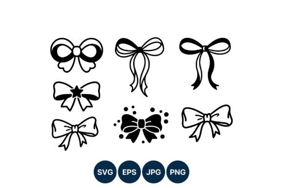 Understanding Decorative Bow Vector Line Art for Design Projects
