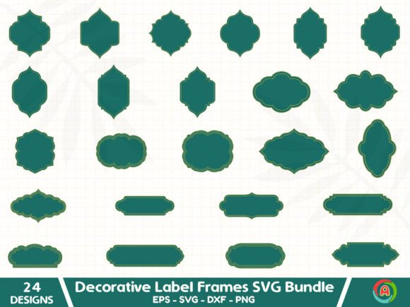 Unlocking Creative Potential: A Guide to Decorative Label Frames SVG Bundles