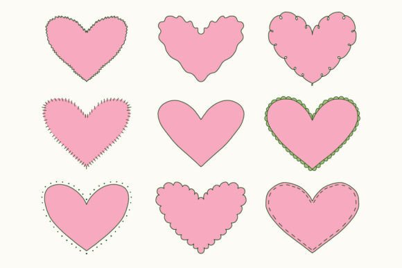 Unlocking Creative Potential with the Cute Decorative Heart Shape Bundle Set
