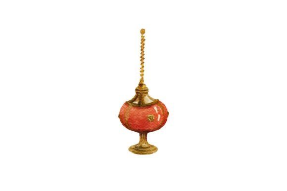 Watercolor East Oriental Decorative Lamp: Elevating Your Design Aesthetic